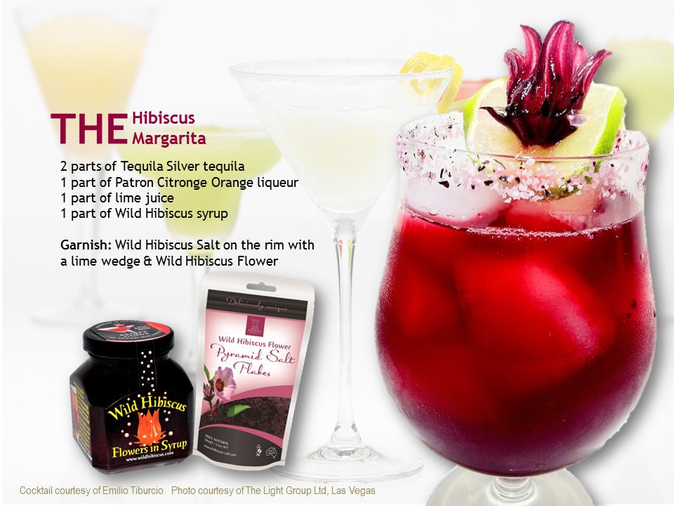 Wild Hibiscus Pyramid Salt Flakes | Gingle Bells Gin