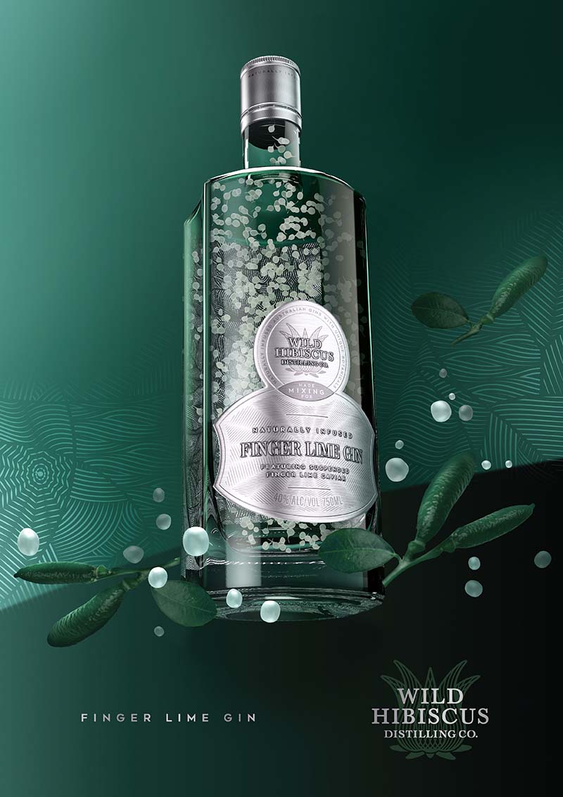 Finger Lime Gin 750ml