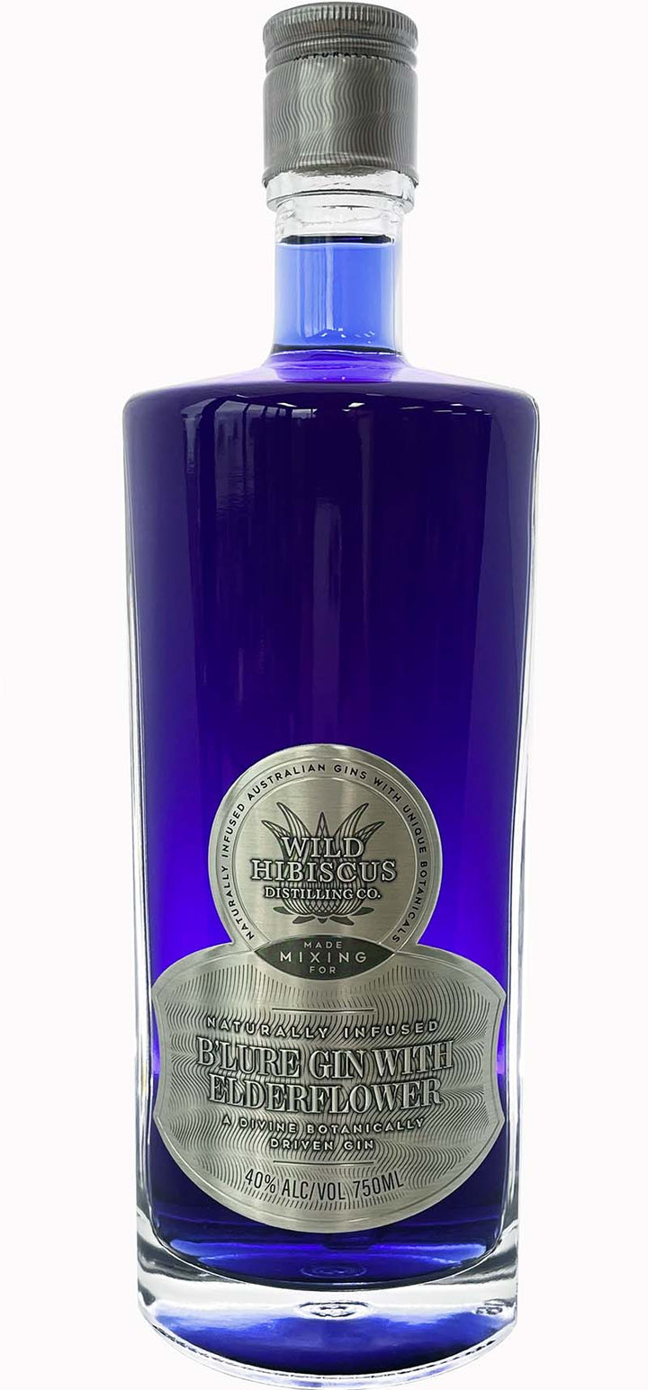 B'Lure Butterfly Pea Flower Gin with Elderflower 750ml