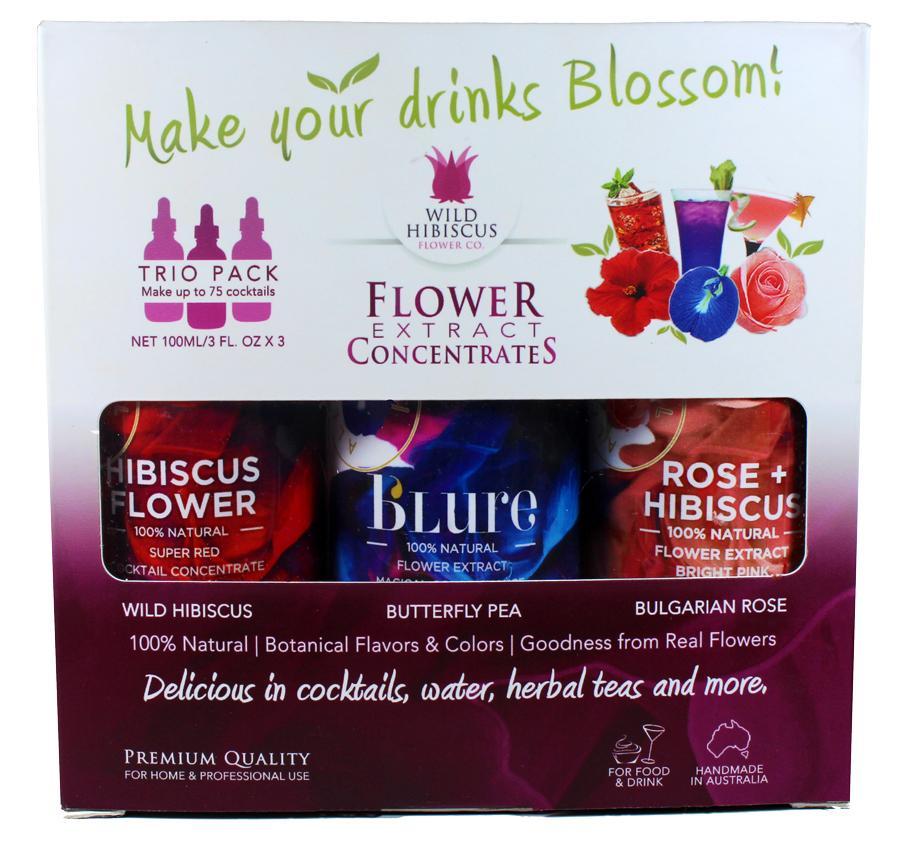 Flower Extracts Trio 3 x 100ml