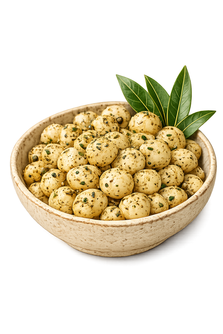 Roast Macadamia Nuts with Pepperberry & Lemon Myrtle 100g