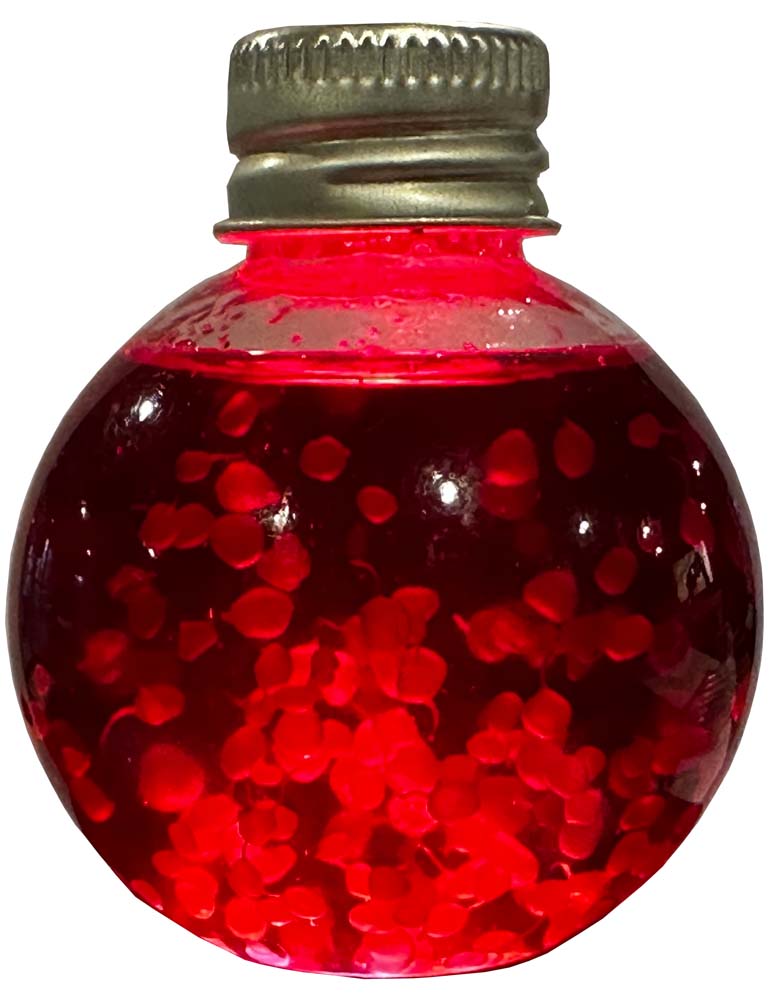 Deep Dark Red Finger Lime Gin Bauble 50ml