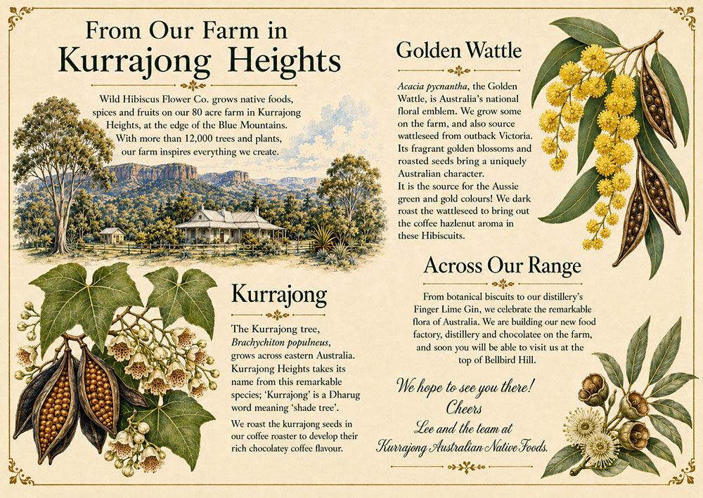 Kurrajong & Wattleseed Shortbread 125g