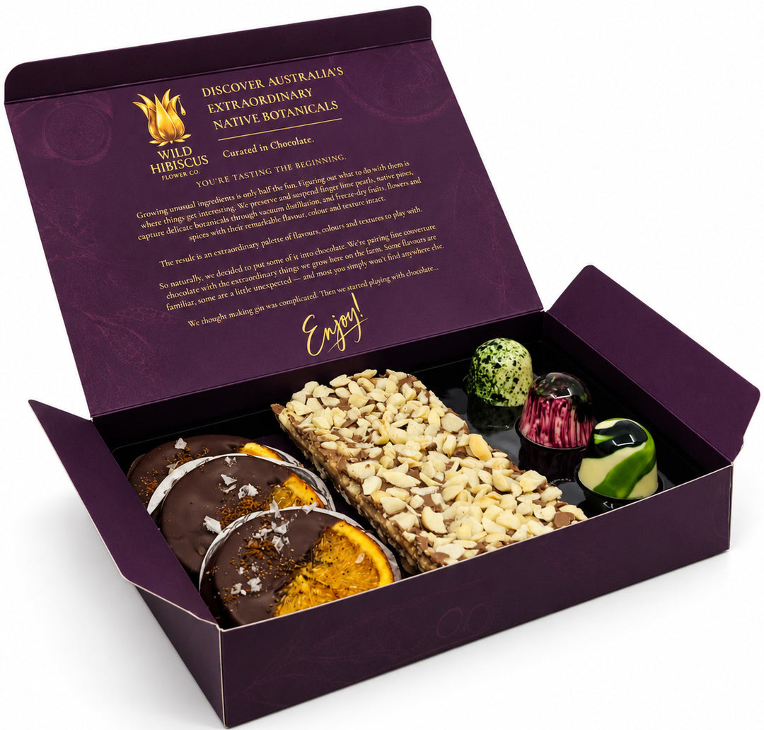 Chocolates! Mixed box of our newest botanical creations...