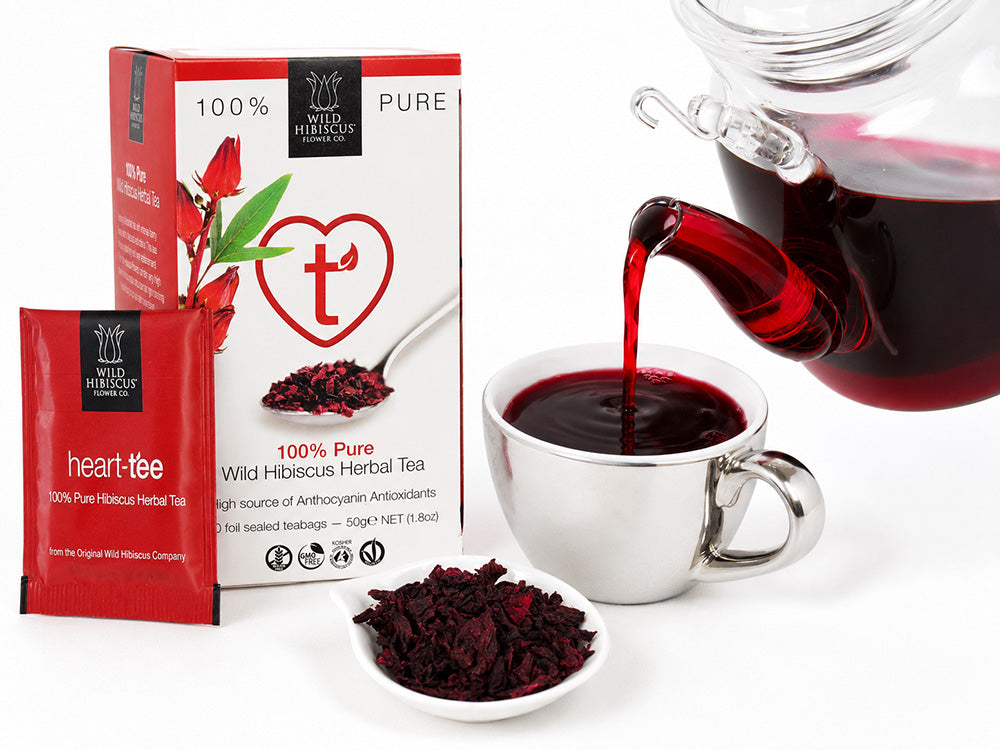 Heart-Tee Hibiscus Flower Tea 100% Pure