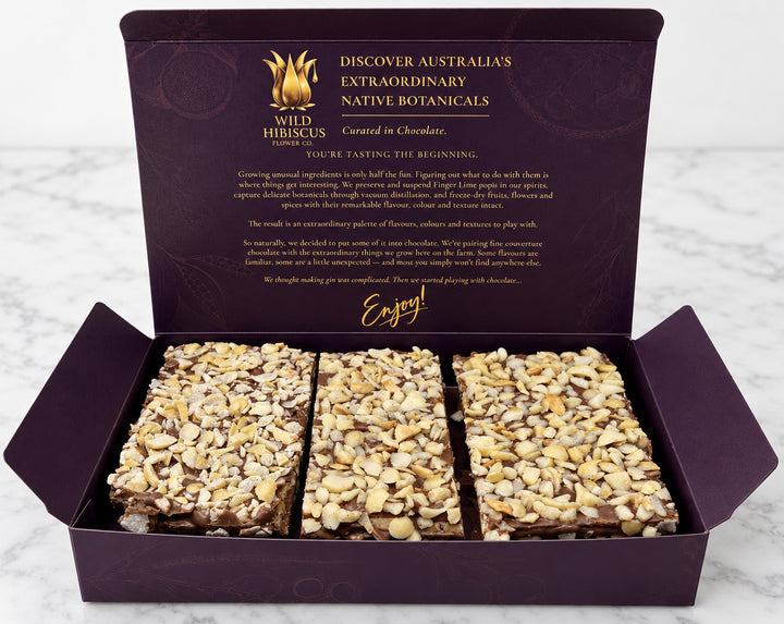 Macadamia Nut Butter Toffee Crunch - with Wattleseed