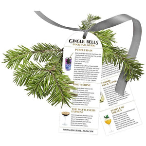 Gin Baubles - 3 SETS Gingle Bells Floral Gin Baubles (10% Off)