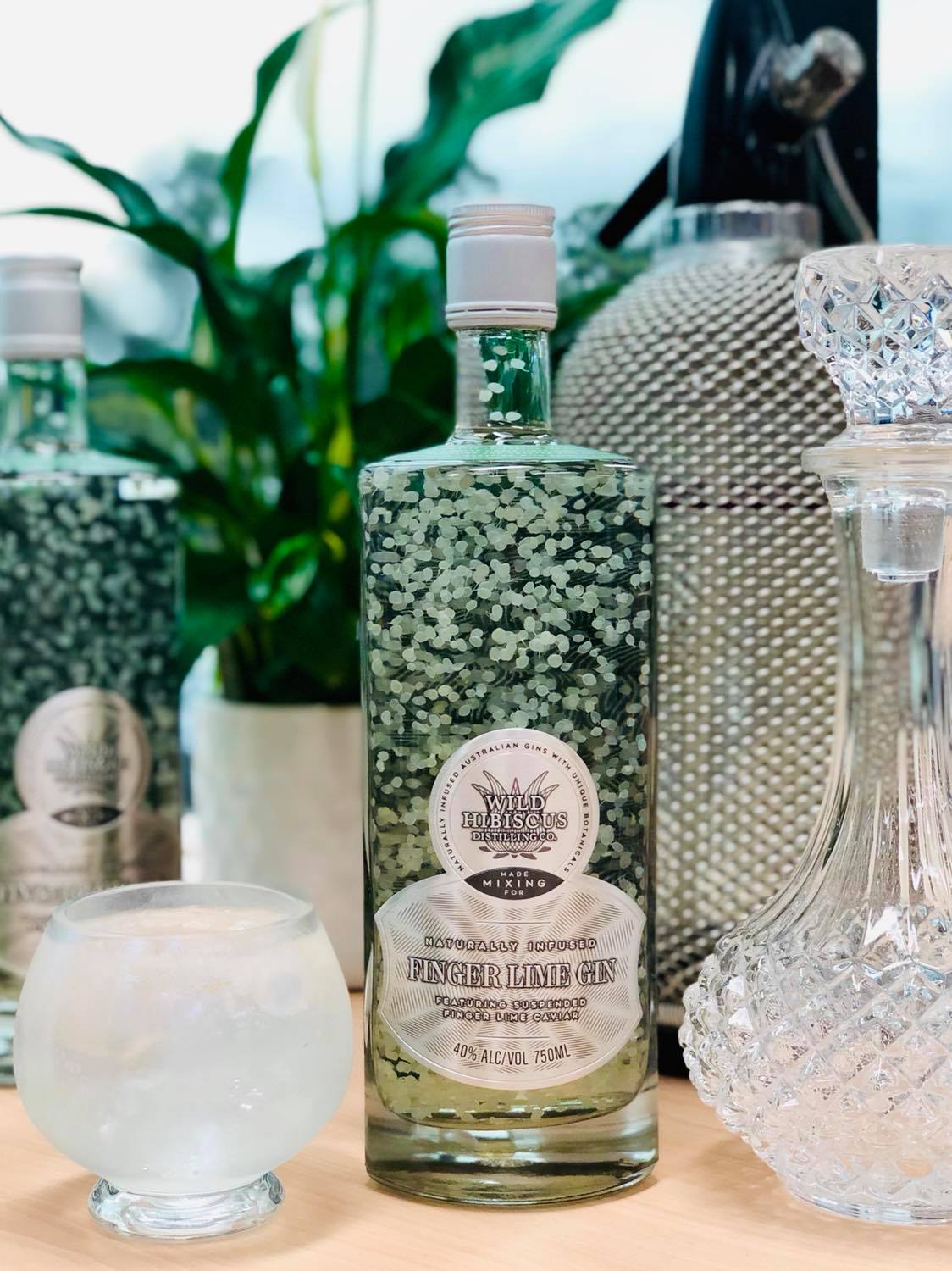 Finger Lime Gin 750ml Gingle Bells Gin